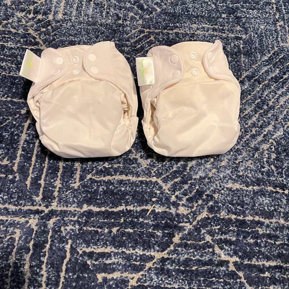 Bumgenius organic cloth diapers - Cream (2)